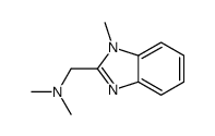 (9ci)-n,n,1-三甲基-1H-苯并咪唑-2-甲胺结构式