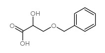 3-苄氧基-2-羟基丙酸结构式