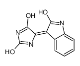 5-(2-oxo-1H-indol-3-ylidene)imidazolidine-2,4-dione结构式