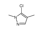 5-chloro-1,4-dimethylpyrazole结构式