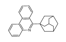 6-(adamantan-1-yl)phenanthridine结构式
