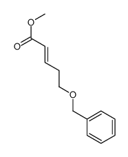 methyl 5-phenylmethoxypent-2-enoate结构式