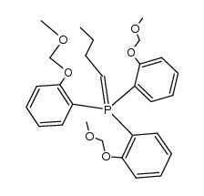 butylidenetris(2-(methoxymethoxy)phenyl)phosphorane结构式