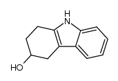 (+/-)-2,3,4,9-tetrahydro-1H-carbazol-3-ol结构式