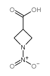 3-Azetidinecarboxylicacid,1-nitro-(9CI)结构式