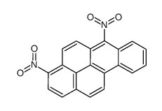 3,6-dinitrobenzo(a)pyrene结构式
