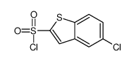 5-Chlorobenzo[b]thiophene-2-sulfonyl chloride结构式