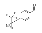 4-[3-(Trifluoromethyl)-3H-diazirin-3-yl]benzaldehyde结构式