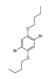 1,4-DIBROMO-2,5-DI(BUTOXY)BENZENE结构式