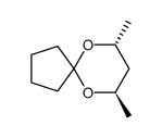 6,10-Dioxaspiro[4.5]decane,7,9-dimethyl-,(7R-trans)-(9CI)结构式