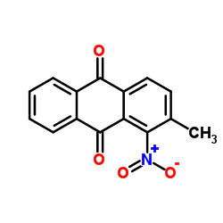 1-硝基-2-甲基蒽醌结构式