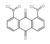 1,8-二硝基蒽醌结构式