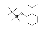 2-{[(tert-butyl)dimethylsilyl]oxy}-4-methyl-1-(1-methylethyl)cyclohexane结构式