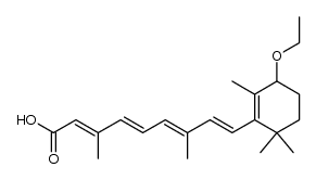 4-ethoxyretinoic acid结构式