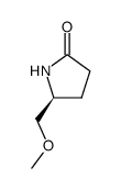(S)-5-methoxymethyl-pyrrolidin-2-one结构式