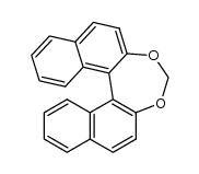 (R)-2,2'-methylenedioxy-1,1'-binaphthalene结构式