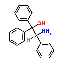 (S)-(-)-2-氨基-1,1,2-三苯乙醇结构式