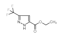 5-三氟甲基-2H-吡唑-3-甲酸乙酯结构式