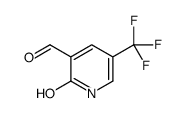2-羟基-5-三氟甲基吡啶-3-甲醛结构式