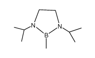 1,3-diisopropyl-2-methyl-1,3,2-diazaborolidine结构式