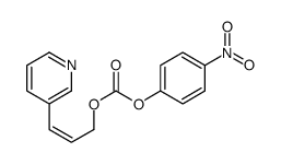 (4-nitrophenyl) 3-pyridin-3-ylprop-2-enyl carbonate结构式