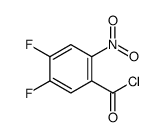 4,5-Difluoro-2-nitrobenzoyl chloride结构式