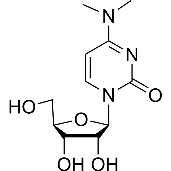 N4,N4-Dimethylcytidine结构式