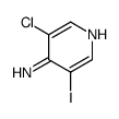 3-chloro-5-iodopyridin-4-amine结构式