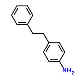 4-(2-苯基乙基)苯胺结构式