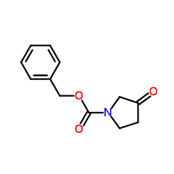 N-Cbz-3-吡咯烷酮结构式