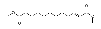 dimethyl dodec-2-enedioate结构式