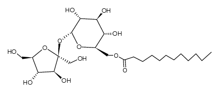 sucrose lauric acid monoester结构式