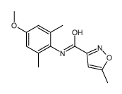 N-(4-methoxy-2,6-dimethylphenyl)-5-methyl-1,2-oxazole-3-carboxamide结构式