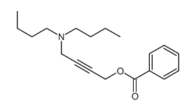 4-(dibutylamino)but-2-ynyl benzoate结构式