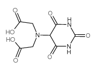 2-氨基巴比土酸-N,N-二乙酸一水合物结构式