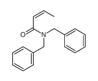 N,N-dibenzylbut-2-enamide结构式