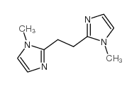 1,2-bis-(n-methyl-imidazol-2-yl)-ethane结构式
