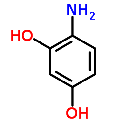 4-氨基苯-1,3-二醇结构式