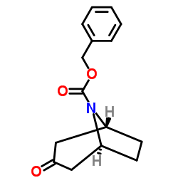 N-Cbz-去甲托品酮结构式