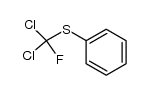 dichlorofluoromethyl phenyl sulfide结构式