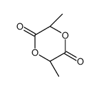 (3R,6S)-3,6-Dimethyl-1,4-dioxane-2,5-dione结构式