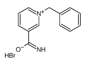 1-benzylpyridin-1-ium-3-carboxamide,bromide结构式