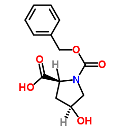Z-D-顺式-Hyp-OH结构式