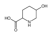 5-羟基哌啶-2-羧酸结构式
