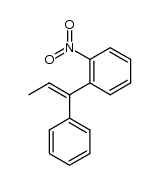 1-phenyl-1-(2-nitrophenyl)-1-propene结构式