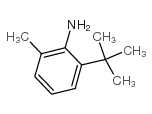 6-叔丁基邻甲苯胺结构式