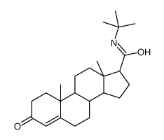 N-皮丁基-4-雄烯-3-酮-17beta-羧酰胺结构式
