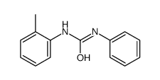 1-(2-methylphenyl)-3-phenylurea结构式