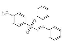 S, S-Diphenyl-N-p-tosylsulfimide结构式