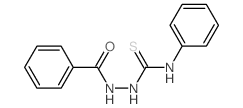 1-benzamido-3-phenyl-thiourea结构式